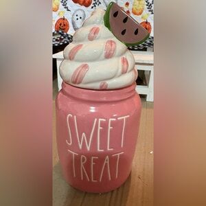 Rae Dunn Magenta Artisan Collection SWEET TREAT Baby Canister